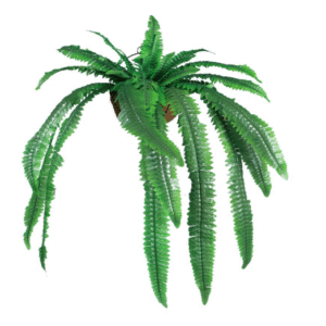ต้นเฟิร์นสไบนางประดิษฐ์ติดผนัง 100 ซม. สีเขียว