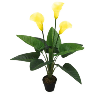 ต้นคาลล่าลิลลี่ประดิษฐ์ 72 ซม. สีเหลือง
