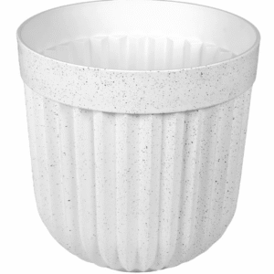 กระถางพลาสติก 35 ซม. สีขาว