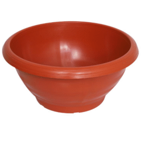 กระถางชวนชม 15 นิ้ว สีอิฐ